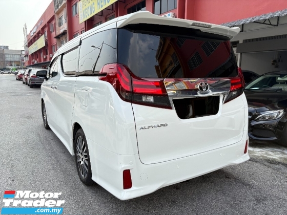 2017 TOYOTA ALPHARD 2.5 SC Facelift Reg 2020 Pilot Seat 360 Kamera 