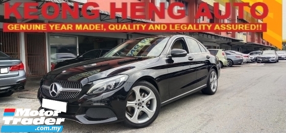 2017 梅赛德斯-奔驰 C 级 C200 2.0cc AVT (一个) CKD, L/MIL-99K公里, 2年保修期 