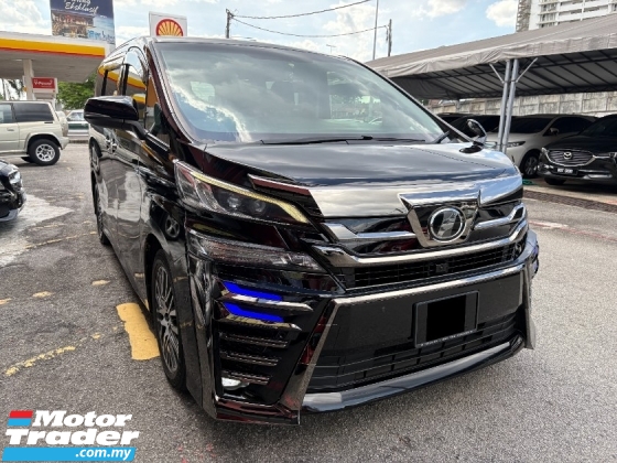 2015 TOYOTA VELLFIRE 2.4 ZG版Facelift Reg 2018 飞行员座椅P/靴子