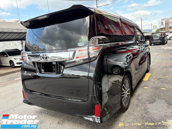 2015 TOYOTA VELLFIRE 2.4 ZG版Facelift Reg 2018 飞行员座椅P/靴子