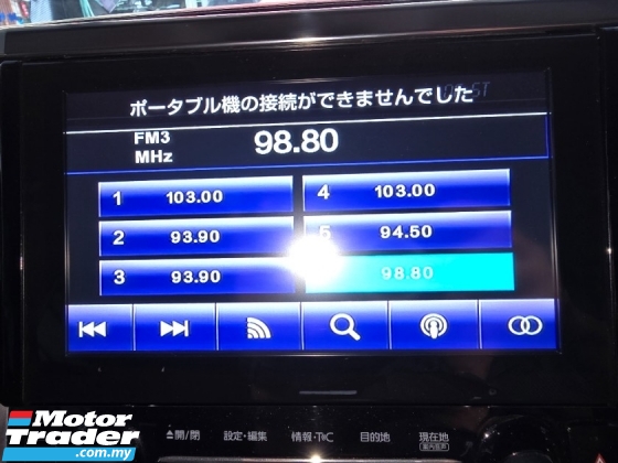 2015 TOYOTA VELLFIRE 2.5 ZG飞行员座位改装2019年 2015 JBL声音 360 Modelister套件 (( 2 年保修 ))