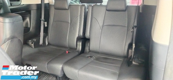 2017 TOYOTA ALPHARD 2.5 SC MODEL (A) REG 2020, L/batu 89k, 2YRS WRRTY