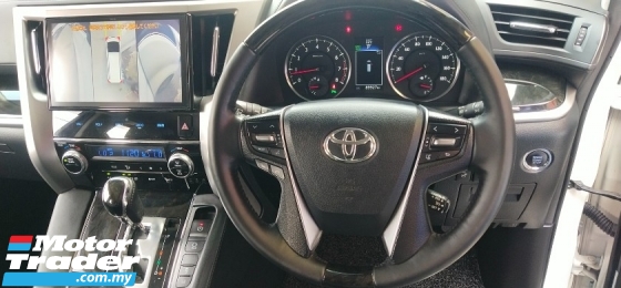 2017 TOYOTA ALPHARD 2.5 SC MODEL (A) REG 2020, L/batu 89k, 2YRS WRRTY
