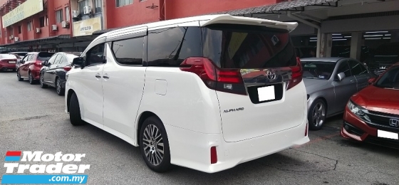 2017 TOYOTA ALPHARD 2.5 SC MODEL (A) REG 2020, L/batu 89k, 2YRS WRRTY