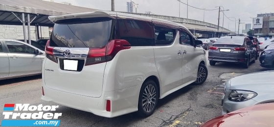 2017 TOYOTA ALPHARD 2.5 SC MODEL (A) REG 2020, L/batu 89k, 2YRS WRRTY
