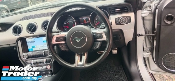 2018 FORD MUSTANG 2.3 ECOBOOST (A) REG 2021, L/MIL-20K KM 3YRS WRRTY
