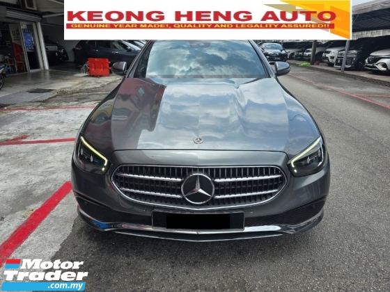 2021 MERCEDES-BENZ E-CLASS E200 2.0 AVANTGARDE (CKD) (UW08/2025) REGIS 2021