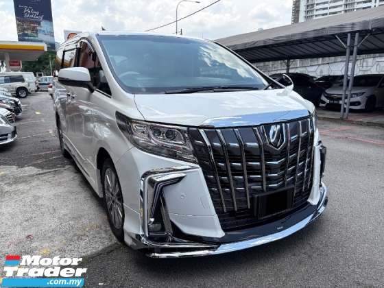 2015 TOYOTA ALPHARD 2.5 (A) Facelift Modelista Kit Leather Seat Camera