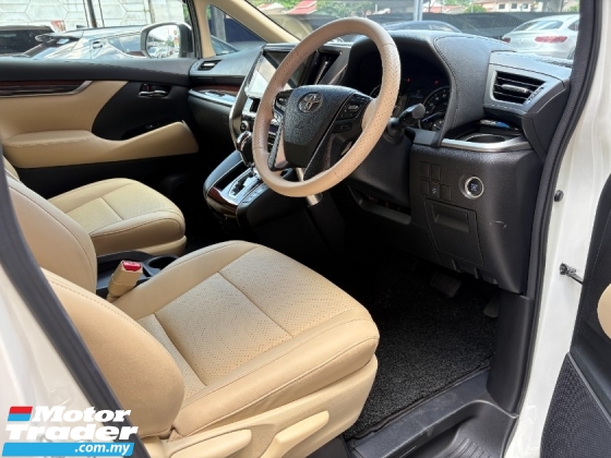 2015 TOYOTA ALPHARD 2.5 (A) Facelift Modelista Kit Leather Seat Camera