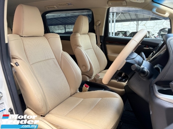 2015 TOYOTA ALPHARD 2.5 (A) Facelift Modelista Kit Leather Seat Camera