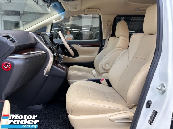 2015 TOYOTA ALPHARD 2.5 (A) Facelift Modelista Kit Leather Seat Camera