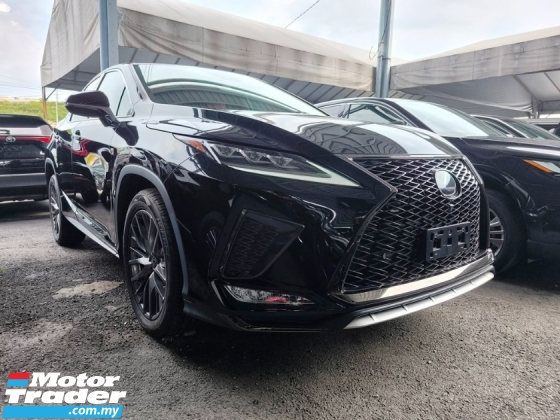 2020 LEXUS RX 300 2.0 F SPORT SUNROOF 360CAM RED-Leather