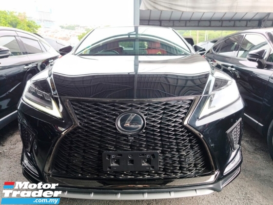 2020 LEXUS RX 300 2.0 F SPORT SUNROOF 360CAM RED-Leather