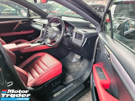 2020 LEXUS RX 300 2.0 F SPORT SUNROOF 360CAM RED-Leather