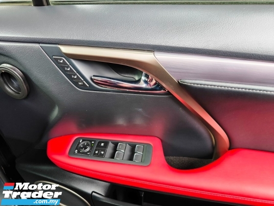 2020 LEXUS RX 300 2.0 F SPORT SUNROOF 360CAM RED-Leather
