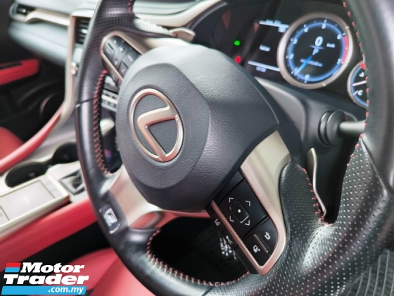 2020 LEXUS RX 300 2.0 F SPORT SUNROOF 360CAM RED-Leather