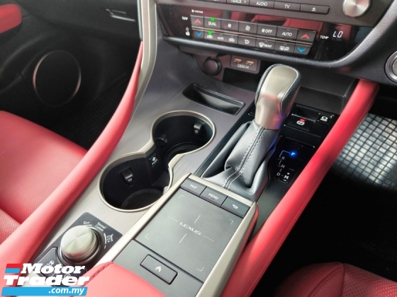 2020 LEXUS RX 300 2.0 F SPORT SUNROOF 360CAM RED-Leather
