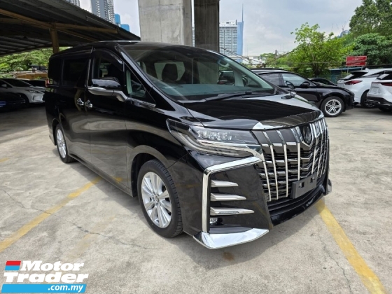 2021 TOYOTA ALPHARD 2.5 S kamera p/pintu yang tidak mendaftar 8seater f/waranti