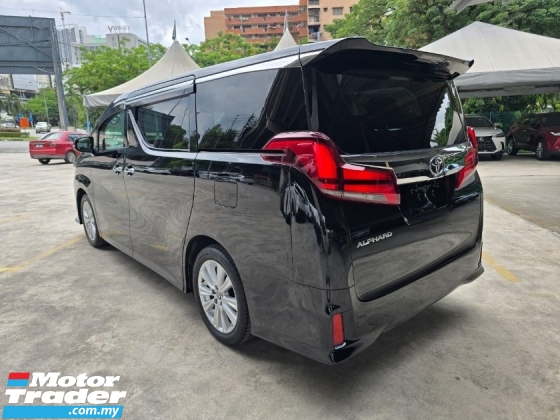 2021 TOYOTA ALPHARD 2.5 S kamera p/pintu yang tidak mendaftar 8seater f/waranti
