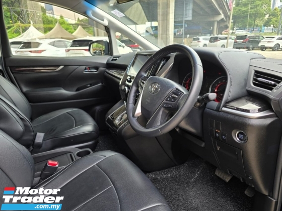 2021 TOYOTA ALPHARD 2.5 S kamera p/pintu yang tidak mendaftar 8seater f/waranti