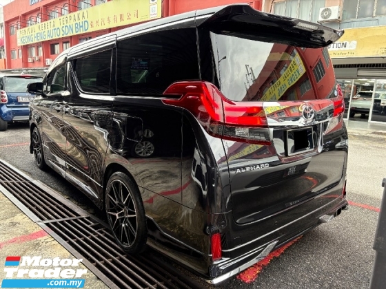 2015 丰田ALPHARD 2.5 注册 2018 改款飞行员座椅免费保修