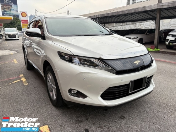 2017 TOYOTA Harrier 2.0 (A) berdaftar 2019 360 But Kuasa Kamera 