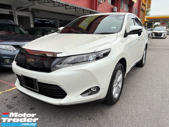 2017 TOYOTA Harrier 2.0 (A) berdaftar 2019 360 But Kuasa Kamera 