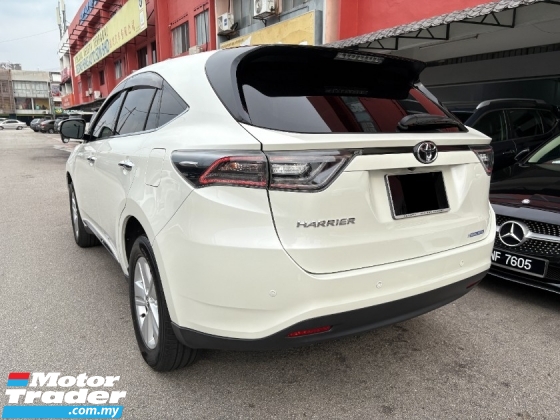2017 TOYOTA Harrier 2.0 (A) berdaftar 2019 360 But Kuasa Kamera 