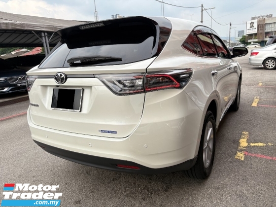 2017 TOYOTA Harrier 2.0 (A) berdaftar 2019 360 But Kuasa Kamera 