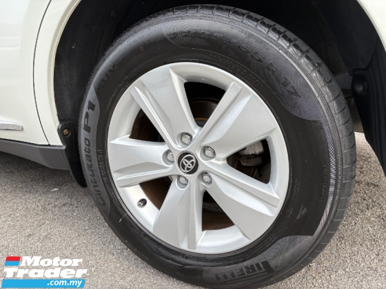 2017 TOYOTA Harrier 2.0 (A) berdaftar 2019 360 But Kuasa Kamera 
