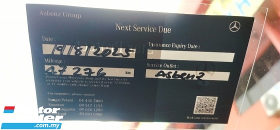 2022 梅赛德斯 - 奔驰A250 A250 2.0cc AMG SDN (一个) 1 所有者, 36ķKM, 2年保修期