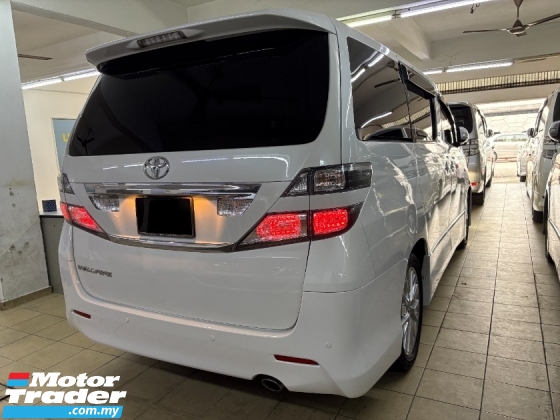 2014 TOYOTA VELLFIRE 2.4 Z Facelift Leather 7seater 2P/门摄像头 
