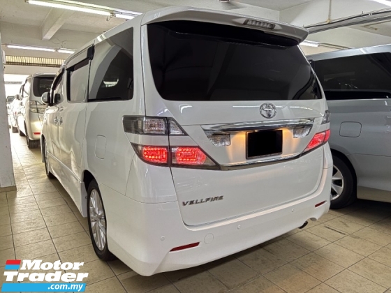 2014 TOYOTA VELLFIRE 2.4 Z Facelift Leather 7seater 2P/门摄像头 