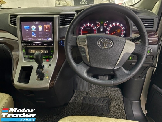 2014 TOYOTA VELLFIRE 2.4 Z Facelift Leather 7seater 2P/门摄像头 