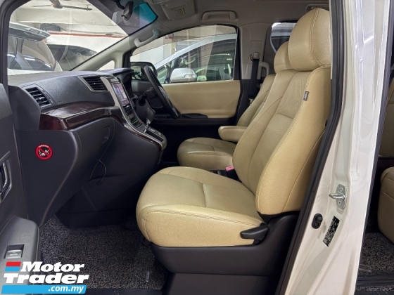 2014 TOYOTA VELLFIRE 2.4 Z Facelift Leather 7seater 2P/门摄像头 