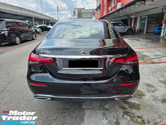 2021 MERCEDES-BENZ E-CLASS E200 2.0 AVANTGARDE (CKD) (UW12/2025) REGIS 2021