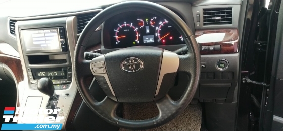 2012 TOYOTA VELLFIRE 2.4 搭配示范 (一个) 1 所有者, 升/密耳 - 108k km 1yr wrrty