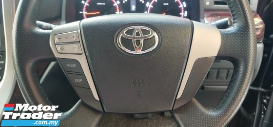 2012 TOYOTA VELLFIRE 2.4 搭配示范 (一个) 1 所有者, 升/密耳 - 108k km 1yr wrrty