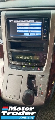 2012 TOYOTA VELLFIRE 2.4 搭配示范 (一个) 1 所有者, 升/密耳 - 108k km 1yr wrrty