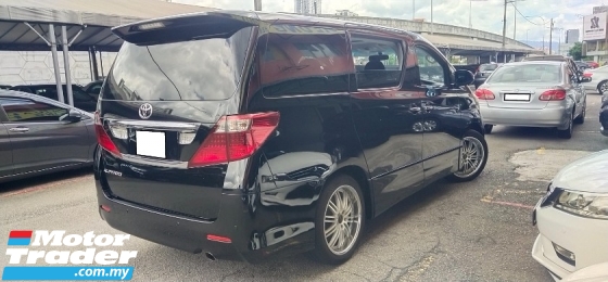 2009 丰田 ALPHARD 2.4cc S 车型 (一个) 1 所有者, L/MIL 90K公里, 1年保修期