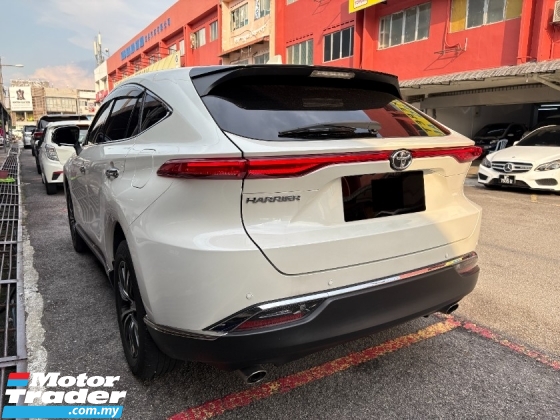 2022 TOYOTA Harrier 2.0 (A) G 360 Kamera p/boot tanpa kunci u/waranty2029
