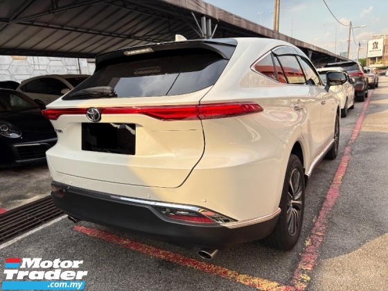 2022 TOYOTA Harrier 2.0 (A) G 360 Kamera p/boot tanpa kunci u/waranty2029