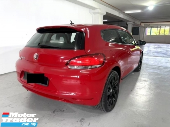 2013 VOLKSWAGEN SCIROCCO 1.4  (A) NO PROCESSING CHARGE