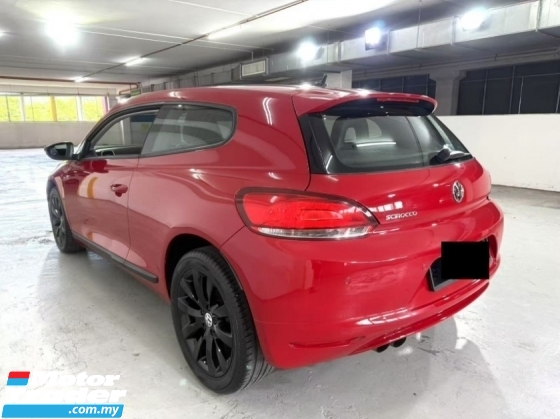 2013 VOLKSWAGEN SCIROCCO 1.4  (A) NO PROCESSING CHARGE