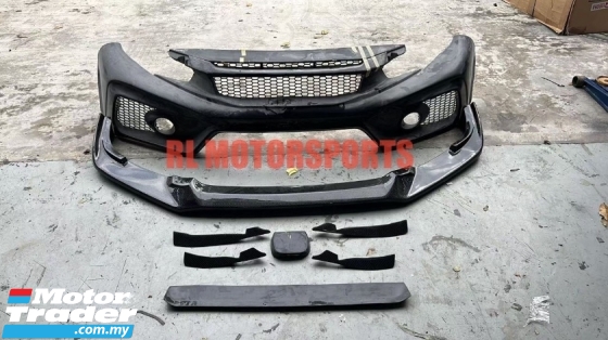 Honda civic FK7 FK8 Type R Varis front bumper canard air duct bodykit body kit skirt lip diffuser cover FC Exterior & Body Parts > Car body kits 