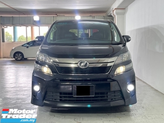 2014 TOYOTA VELLFIRE 2.4 Z GOLDEN EYES FACELIFT ORI PAINT POWER BOOT