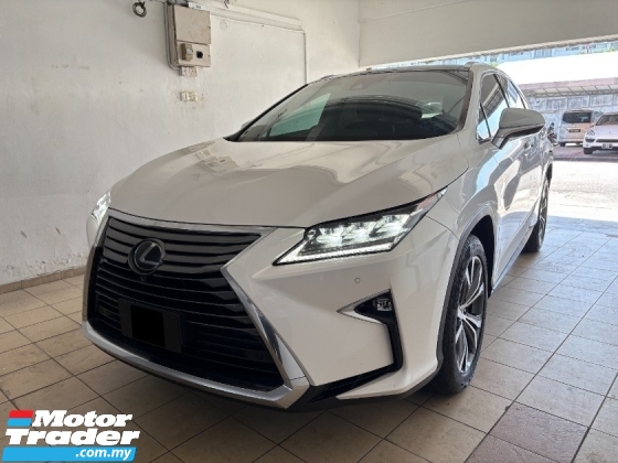 2017 Lexus Rx200t Panaromic Roof 360 Jaminan BSM Boot Kamera Kamera