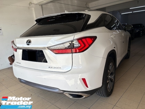2017 Lexus Rx200t Panaromic Roof 360 Jaminan BSM Boot Kamera Kamera