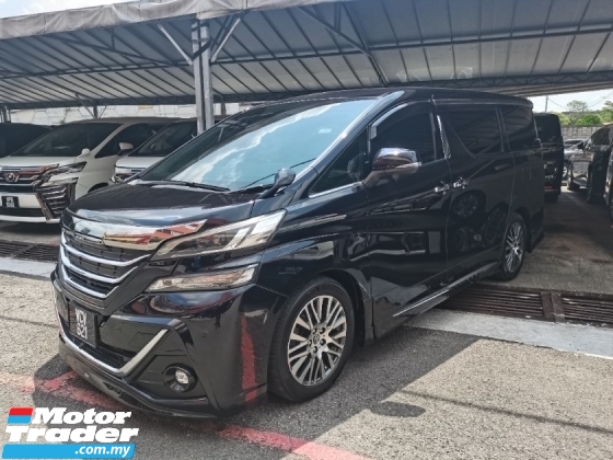 2015 Toyota Vellfire Toyota Vellfire 2.5cc vvti (一个) Z-G版型号