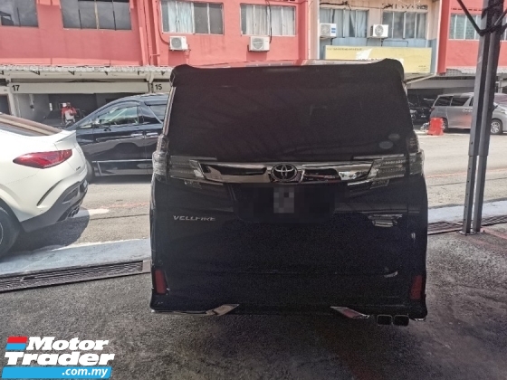 2015 Toyota Vellfire Toyota Vellfire 2.5cc vvti (一个) Z-G版型号